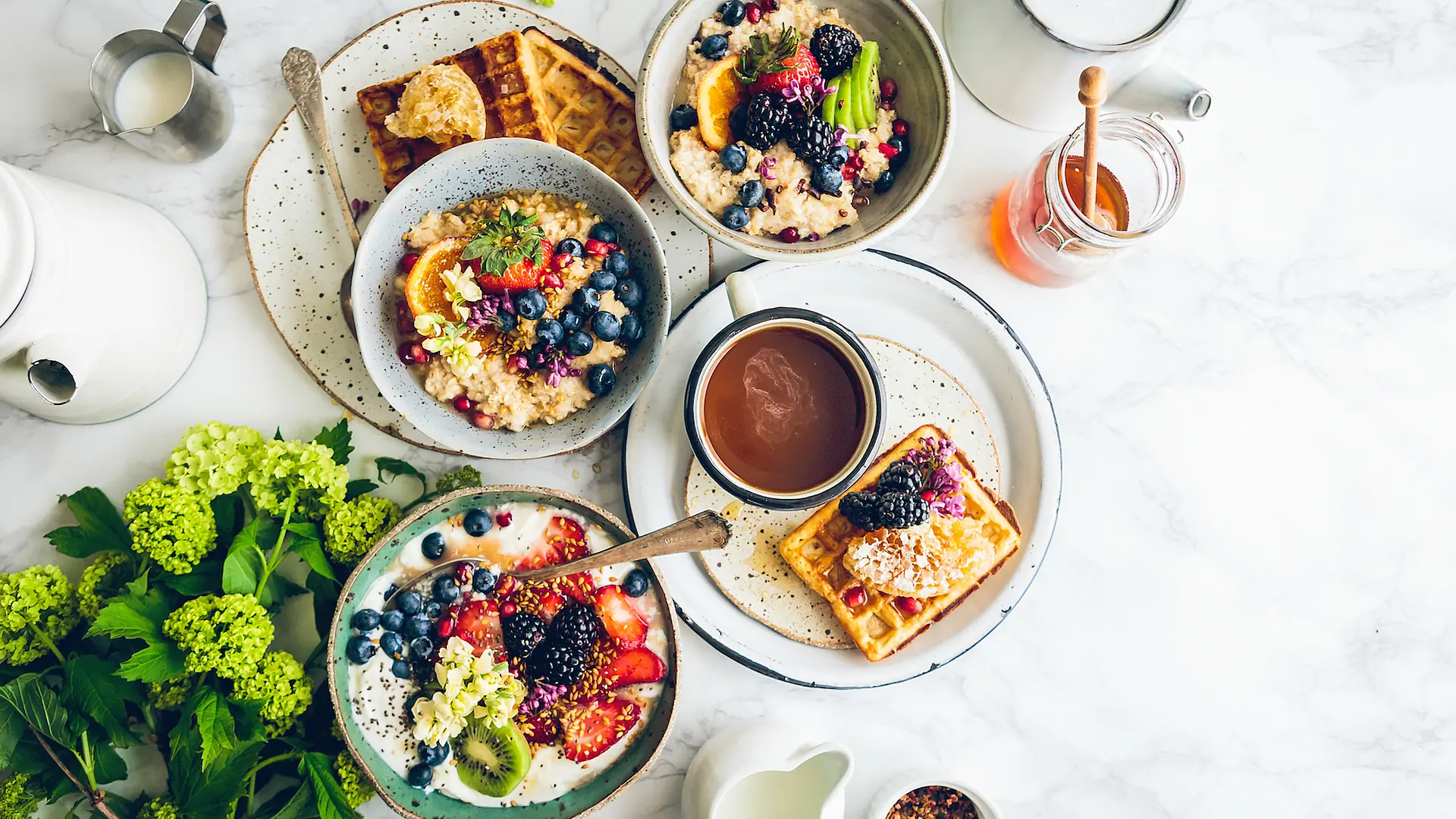 Le grand brunch, posé pour toute la table